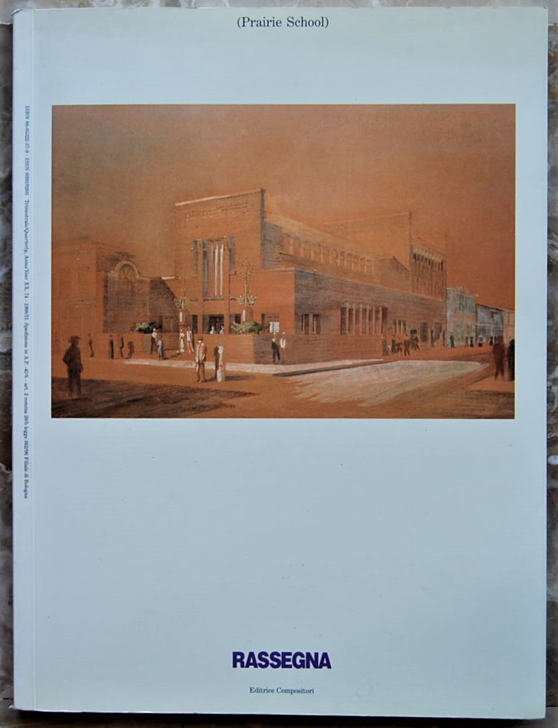  RASSEGNA NUMERO 74. PRAIRIE SCHOOL. - Copertina