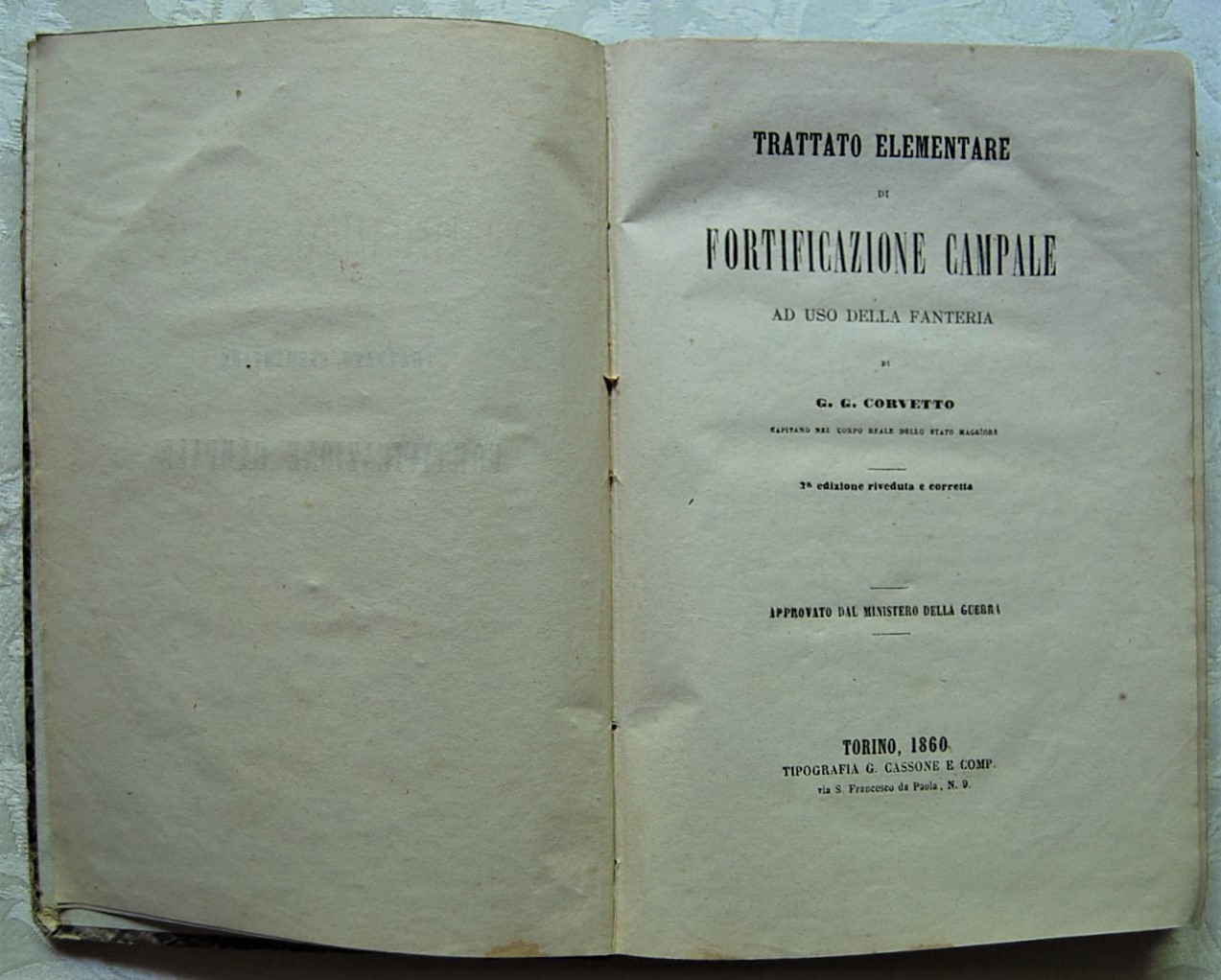 Corvetto G.G. TRATTATO ELEMENTARE DI ... - Copertina