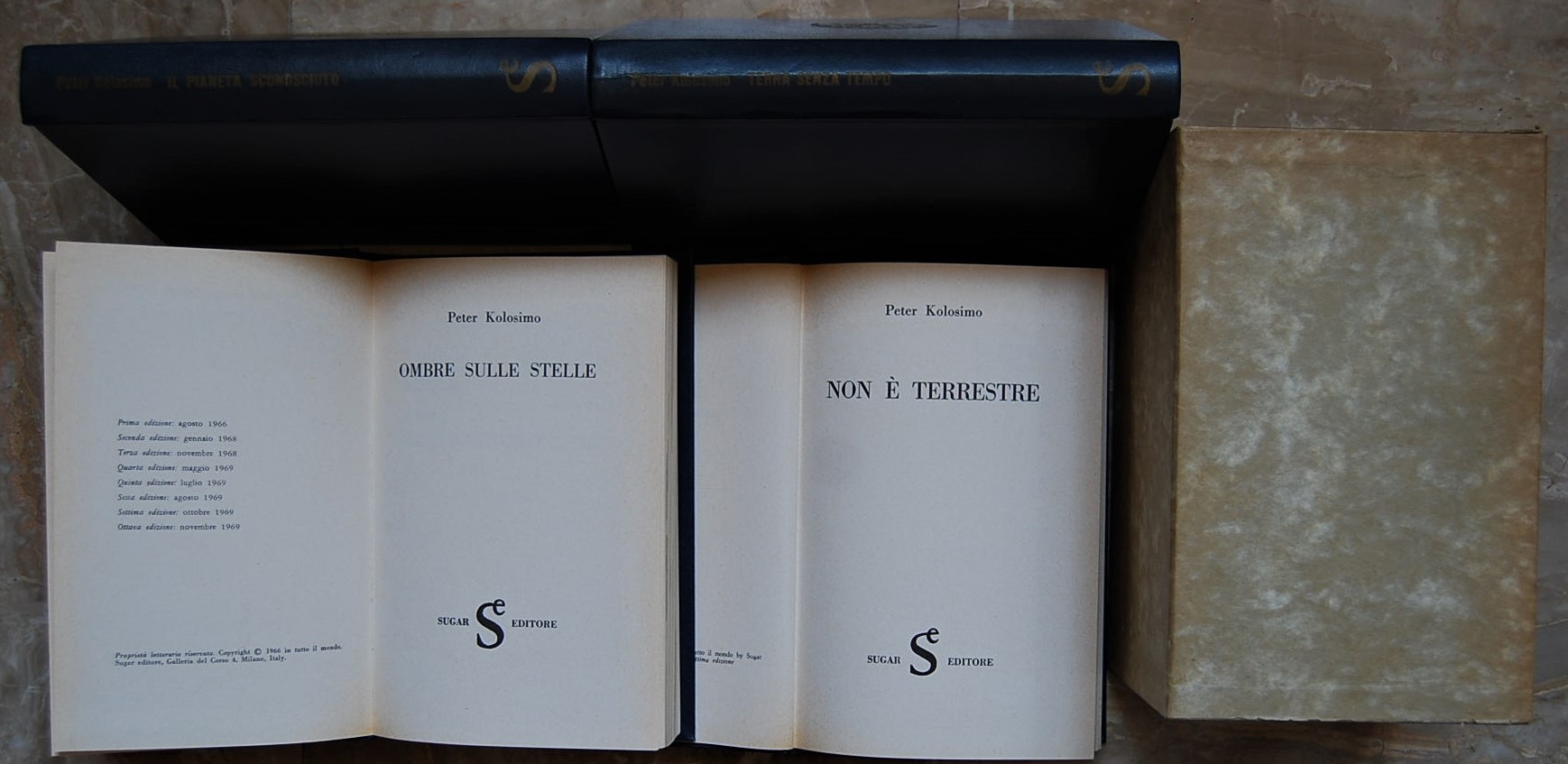 Kolosimo Peter OMBRE SULLE STELLE. IL PIANETA ... - Copertina