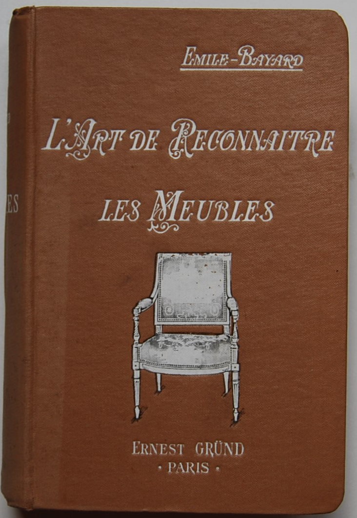 Bayard Emile L'ART DE RECONNAITRE LES MEUBLES ... - Copertina
