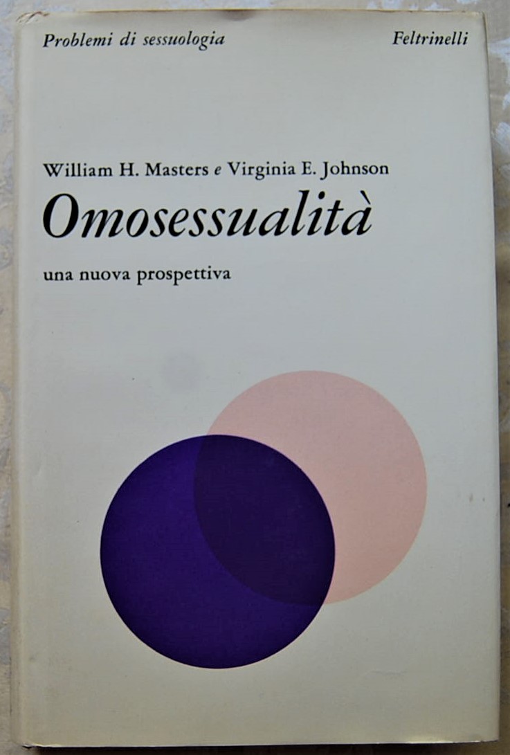 Masters William Johnson Virginia OMOSESSUALITA'. ... - Copertina