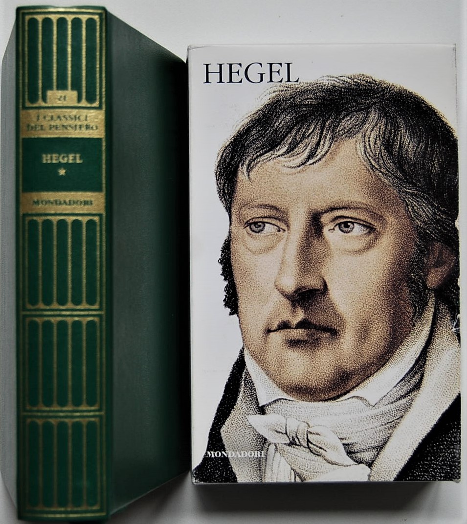 Hegel G. HEGEL. VOLUME PRIMO. - Copertina