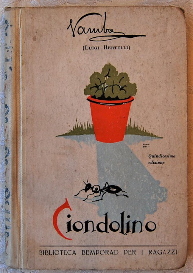 Vamba (Luigi Bertelli) CIONDOLINO. - Copertina