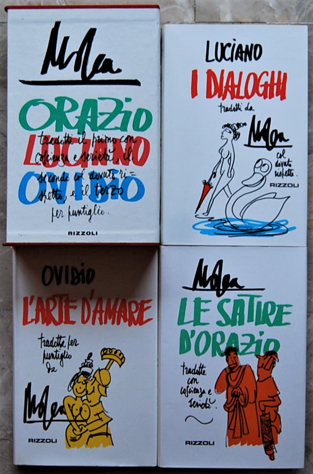 Ovidio. Orazio. Luciano L'ARTE DI AMARE. LE SATIRE... - Copertina