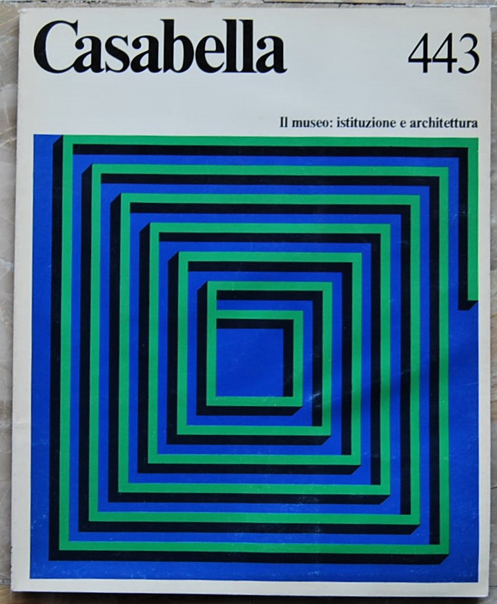  CASABELLA. NUMERO 443. GENNAIO 1979. - Copertina