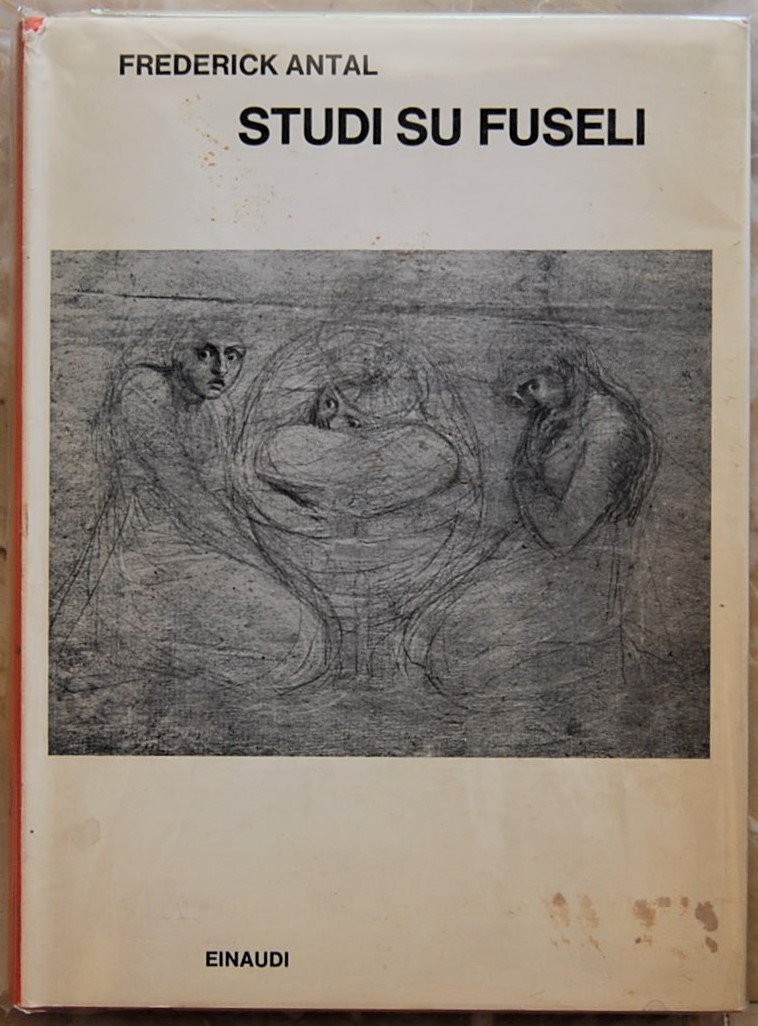 Antal Frederick STUDI SU FUSELI. - Copertina