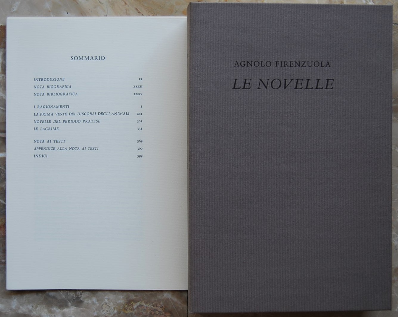Firenzuola Agnolo LE NOVELLE. - Copertina