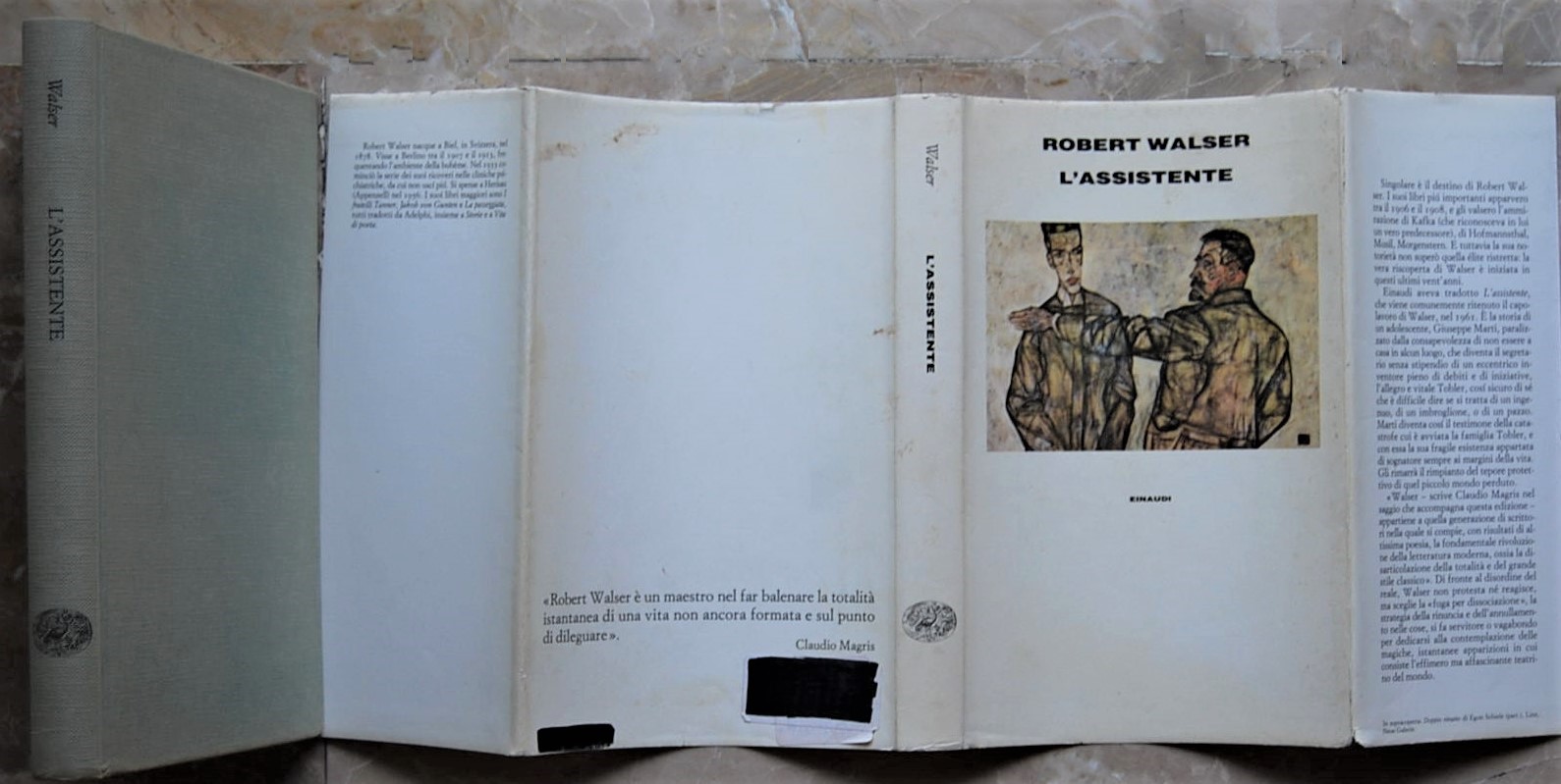 Walser Robert L'ASSISTENTE. - Copertina