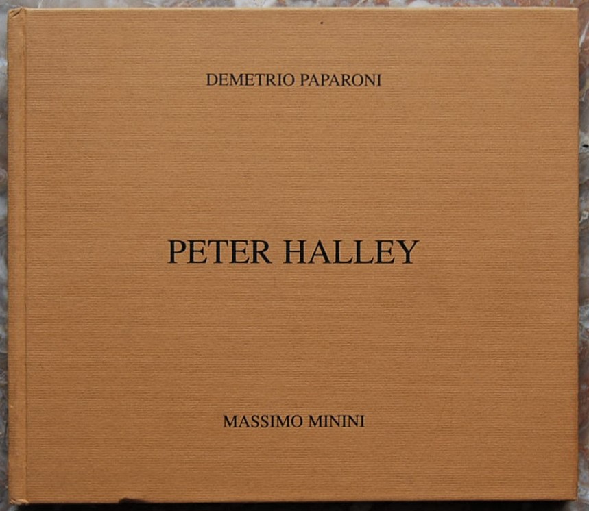 Paparoni Demetrio PETER HALLEY. - Copertina