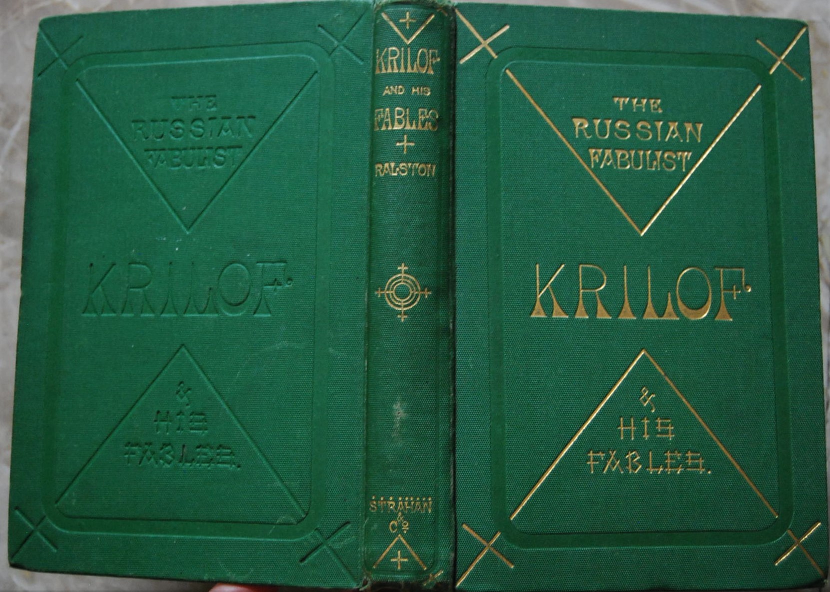 Krylov Ivan Andreevich KRILOF AND HIS FABLES. - Copertina