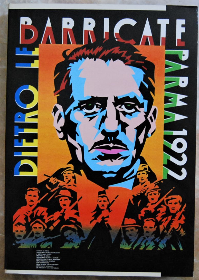  DIETRO LE BARRICATE. PARMA 1922. - Copertina