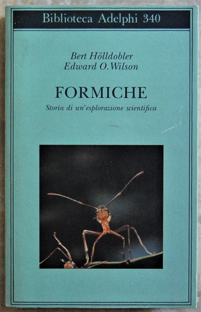 Holldobller B. Wilson E. FORMICHE. STORIA DI UN'... - Copertina