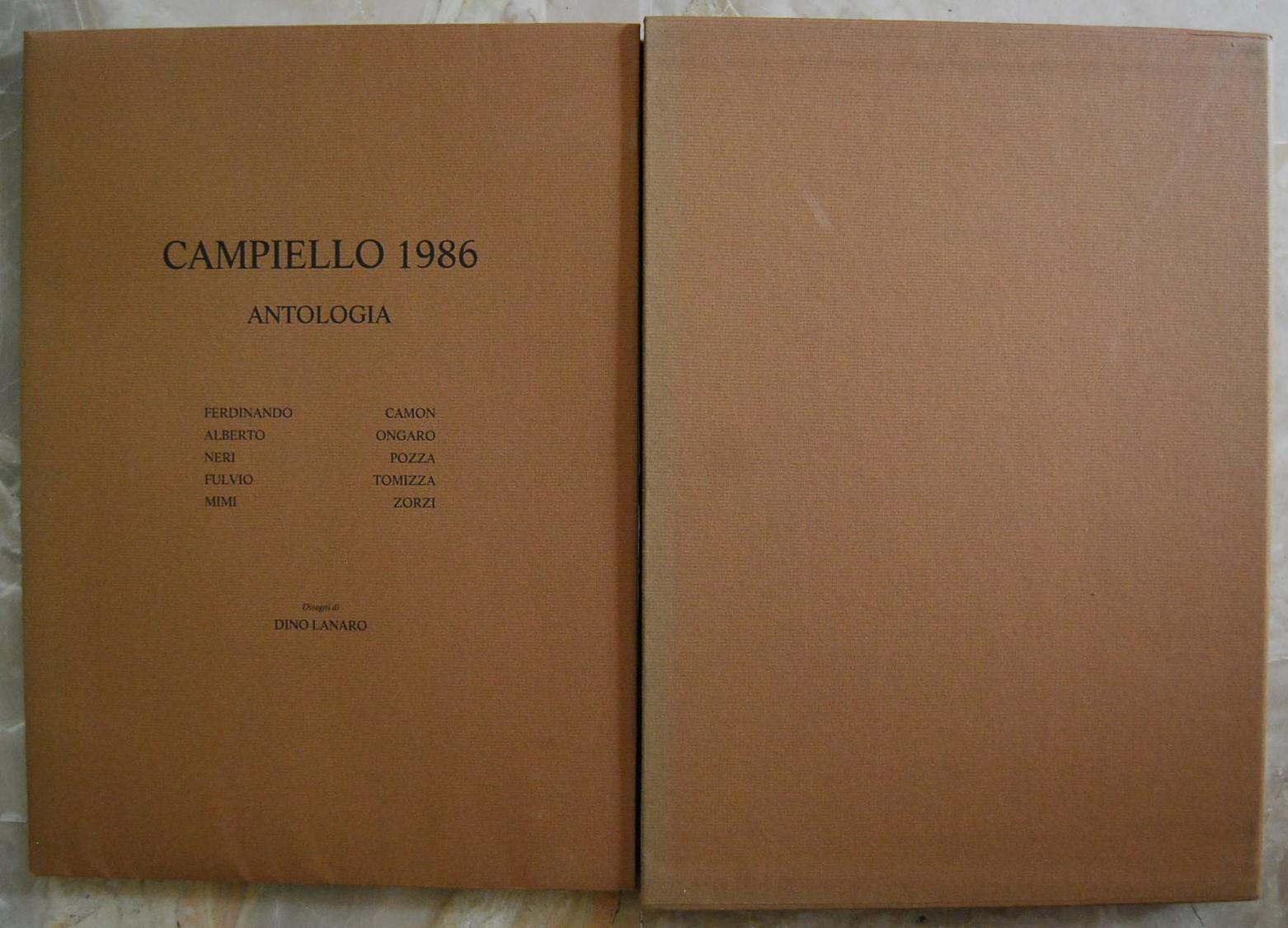  CAMPIELLO 1986. ANTOLOGIA. - Copertina