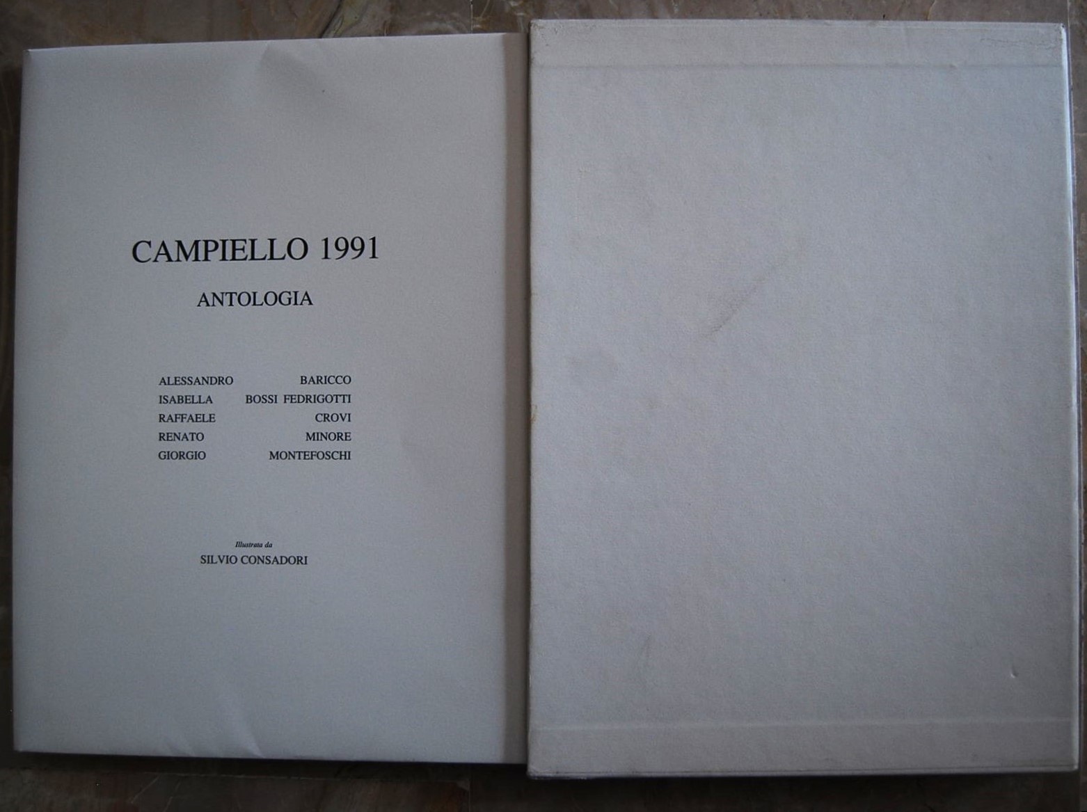  CAMPIELLO 1991. ANTOLOGIA. - Copertina