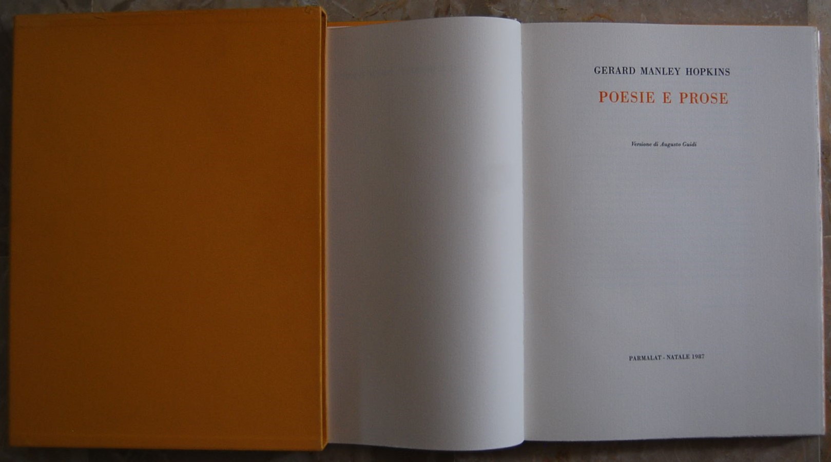 Gerard Manley Hopkins POESIE E PROSE. - Copertina