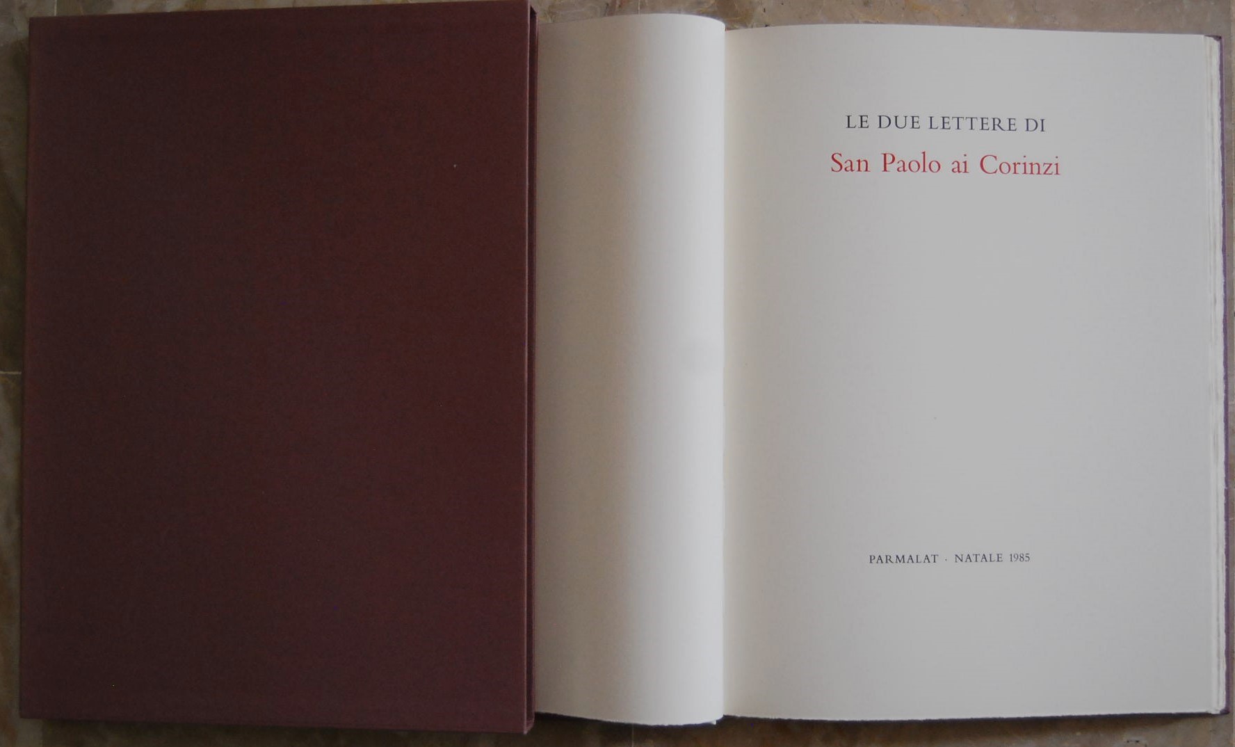  LE DUE LETTERE DI SAN PAOLO AI CORINZI. - Copertina