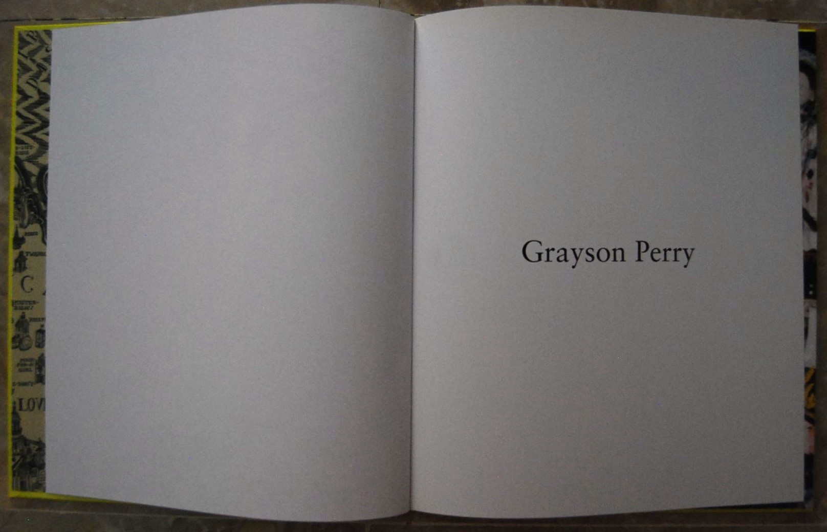  GRAYSON PERRY. - Copertina