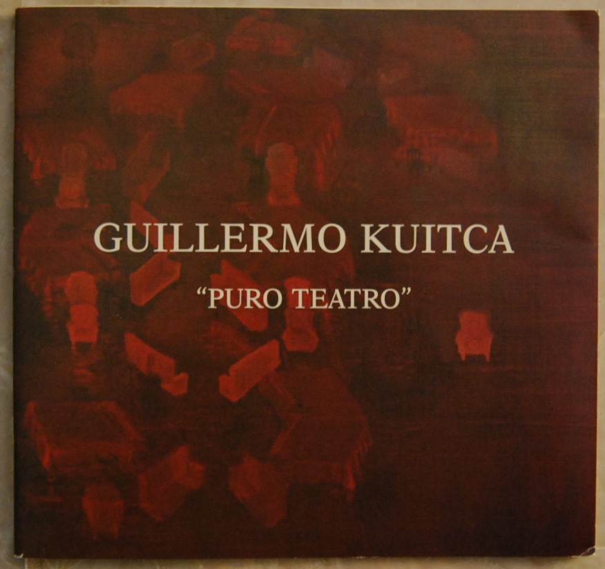  GUILLERMO KUITCA. PURO TEATRO. - Copertina