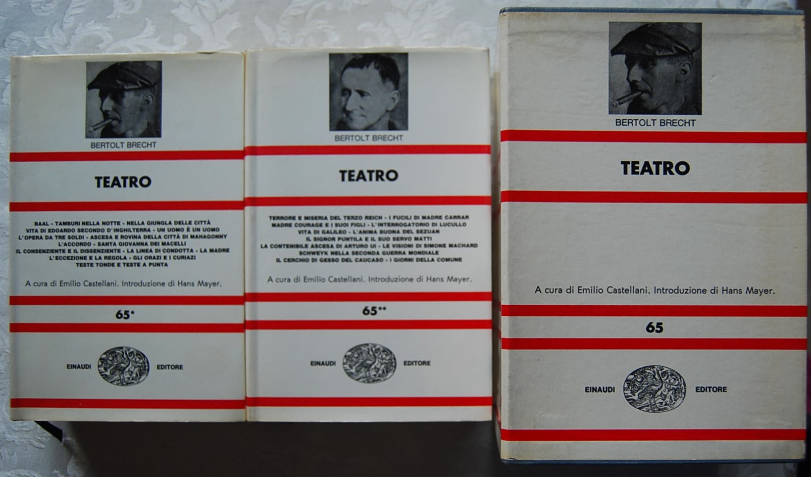 Brecht Bertolt TEATRO. - Copertina