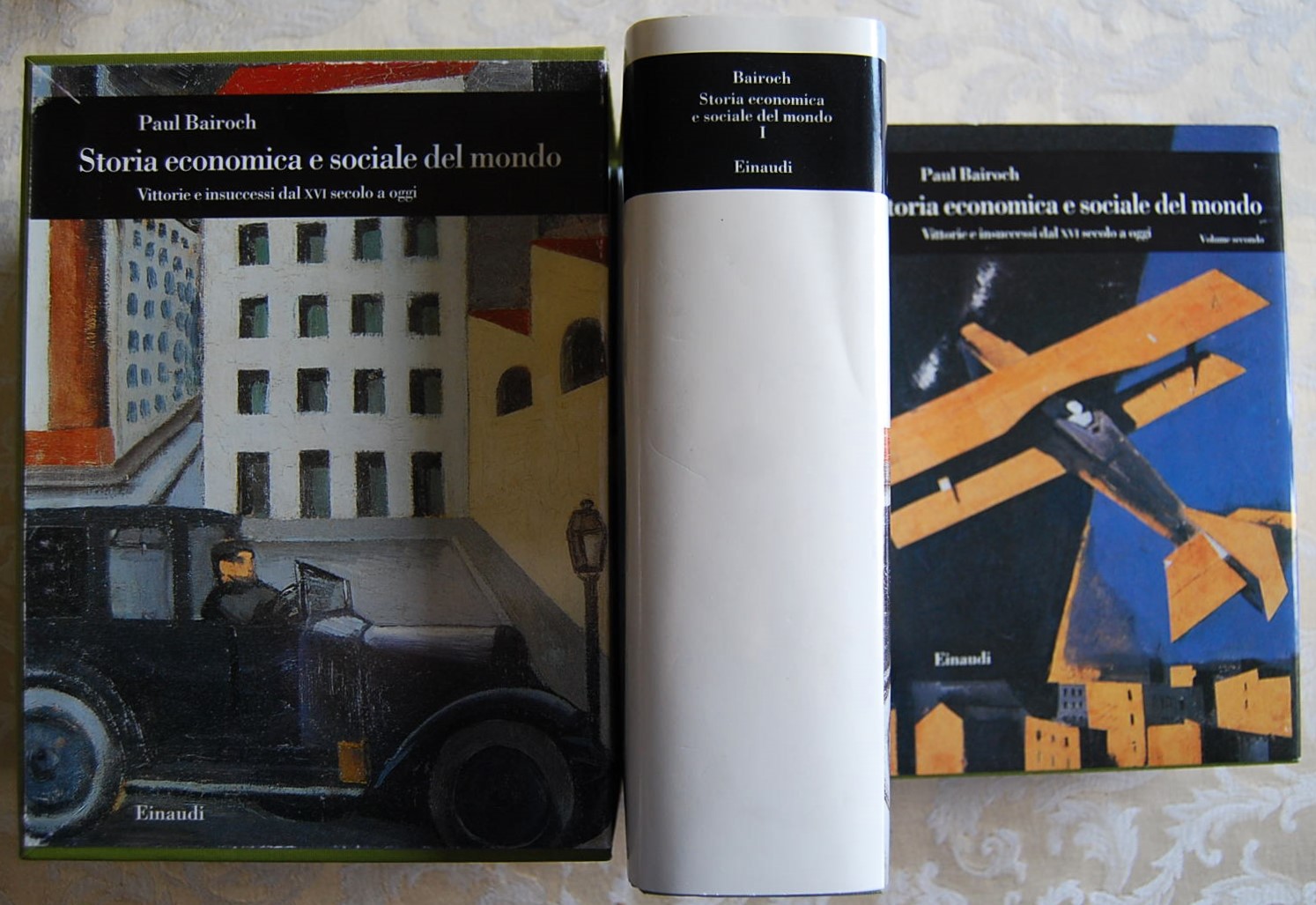 Bairoch Paul STORIA ECONOMICA E SOCIALE DEL MONDO. - Copertina