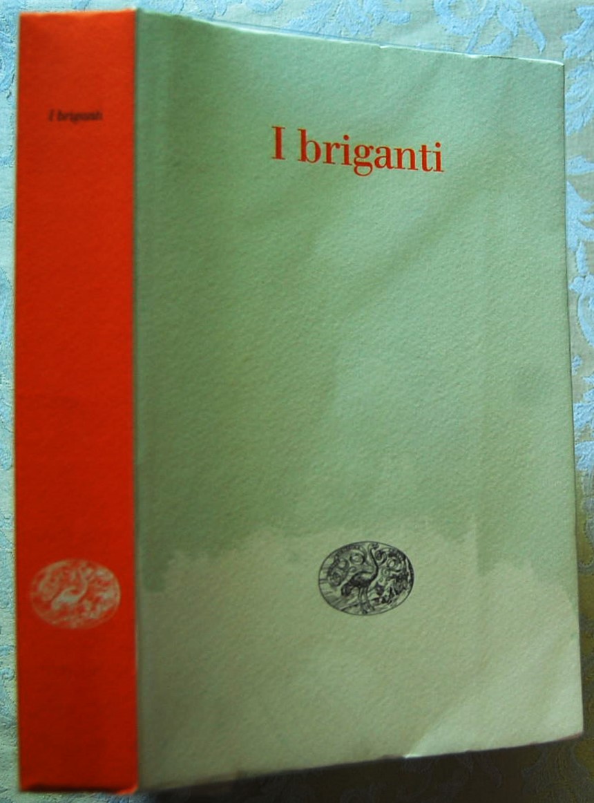 Kuhn Franz (A cura di) I BRIGANTI. ANTICO ROMANZO ... - Copertina