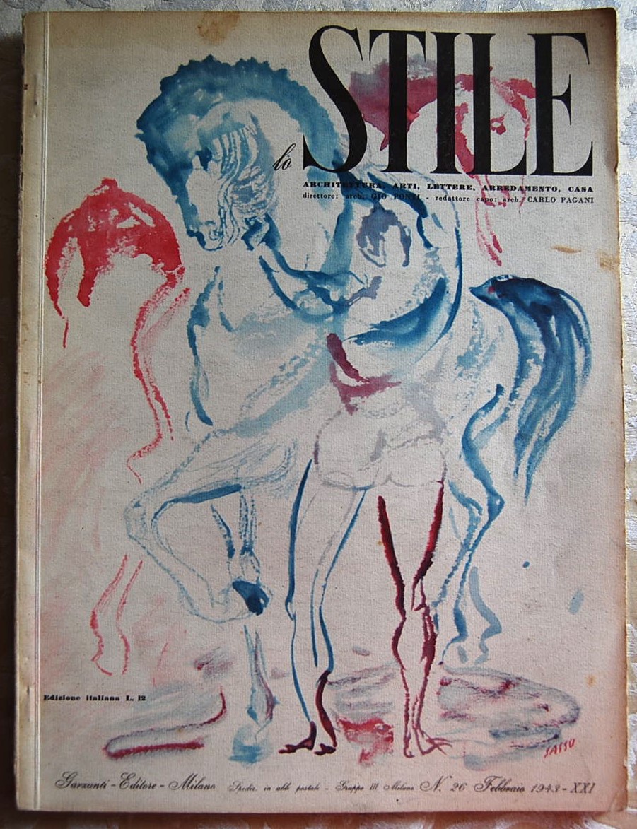  LO STILE. ARCHITETTURA, ARTE, LETTERE, ... - Copertina