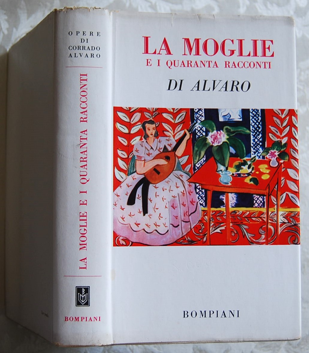 Alvaro Corrado LA MOGLIE E I QUARANTA RACCONTI. - Copertina