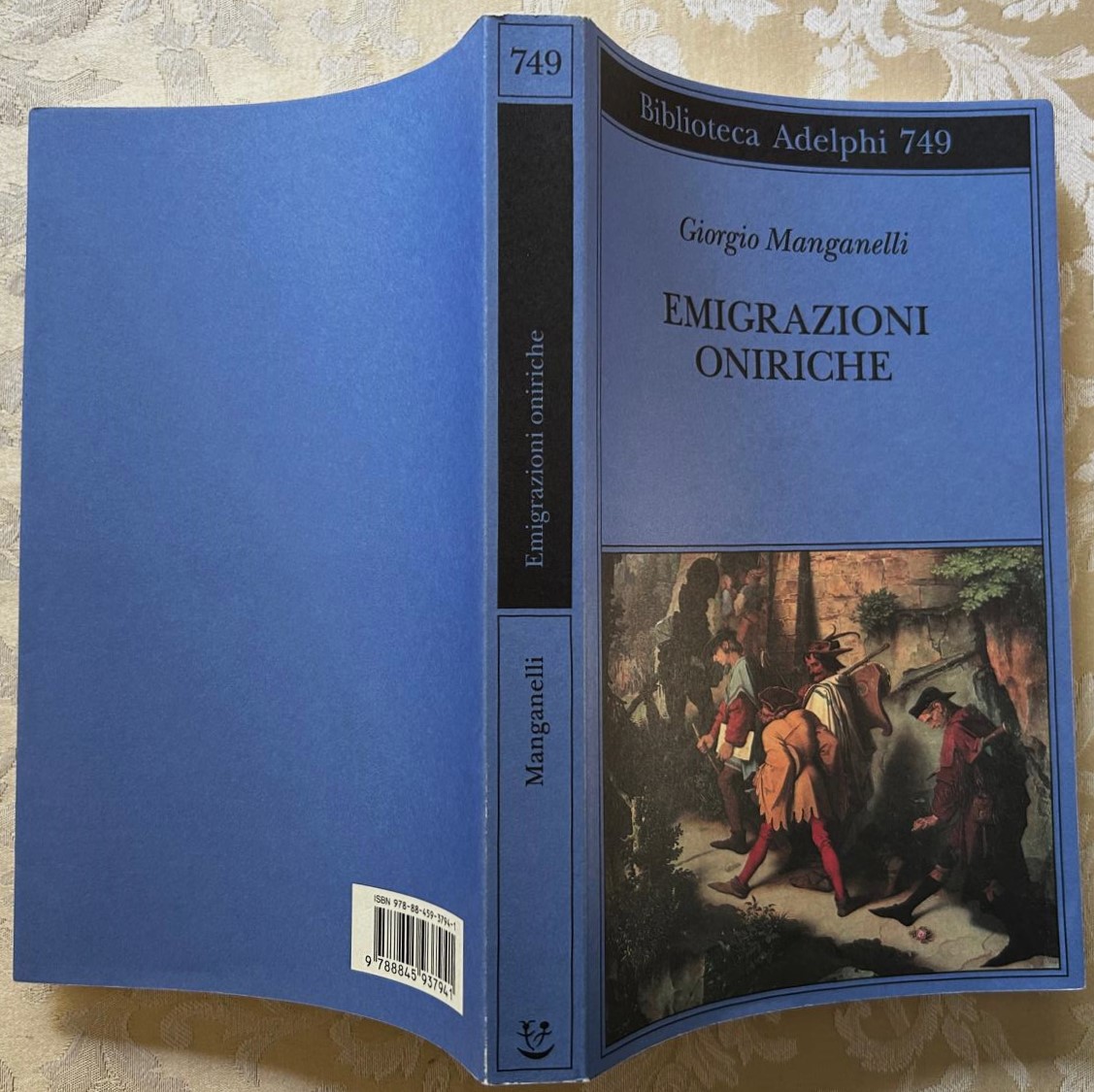 Manganelli Giorgio EMIGRAZIONI ONIRICHE. - Copertina
