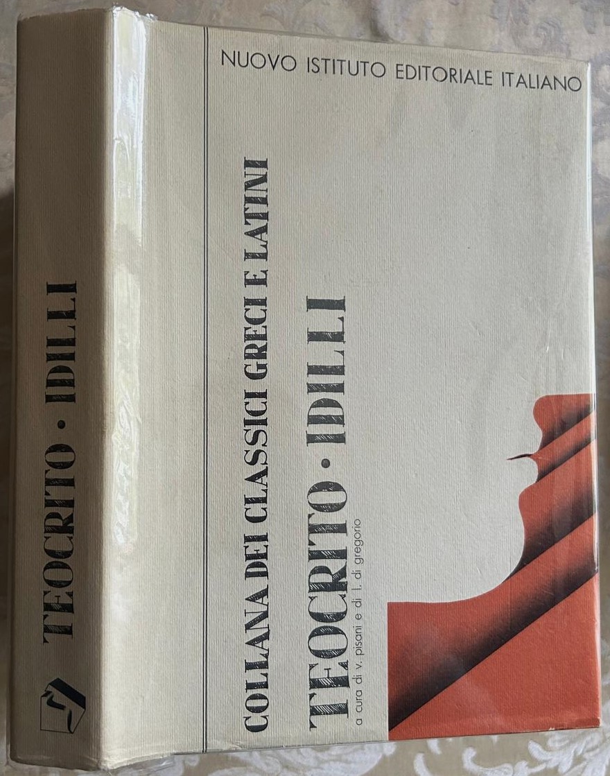 Teocrito IDILLI. - Copertina