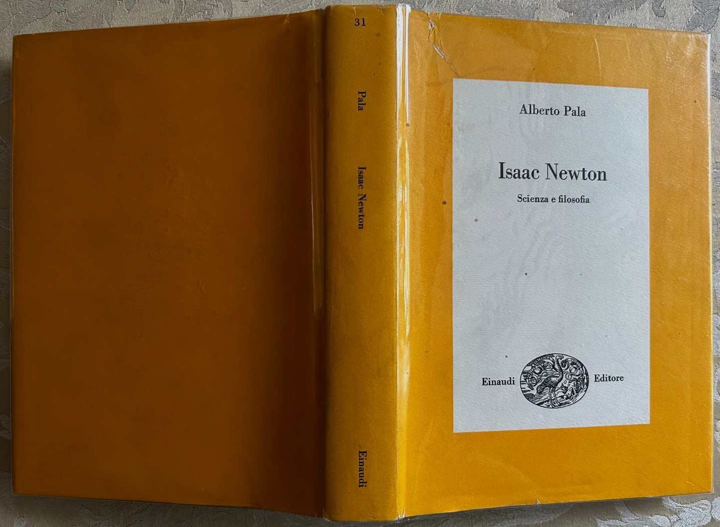 Pala Alberto ISAAC NEWTON. SCIENZA E FILOSOFIA. - Copertina