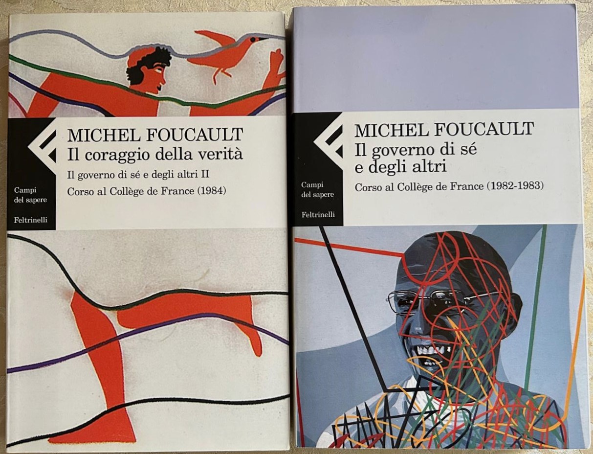 Foucault Michel IL GOVERNO DI SE' E DEGLI ALTRI. - Copertina
