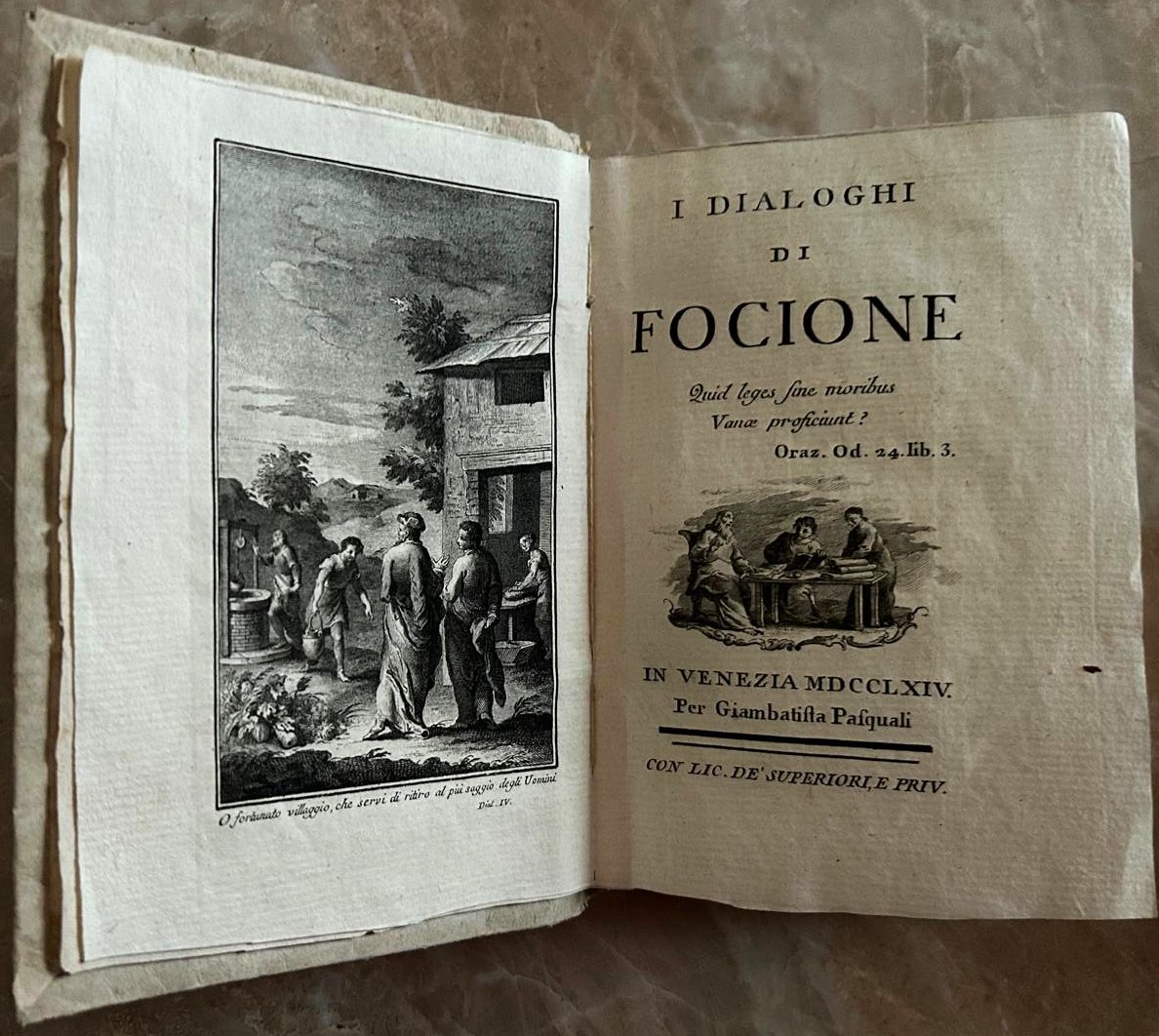  I DIALOGHI DI FOCIONE. - Copertina
