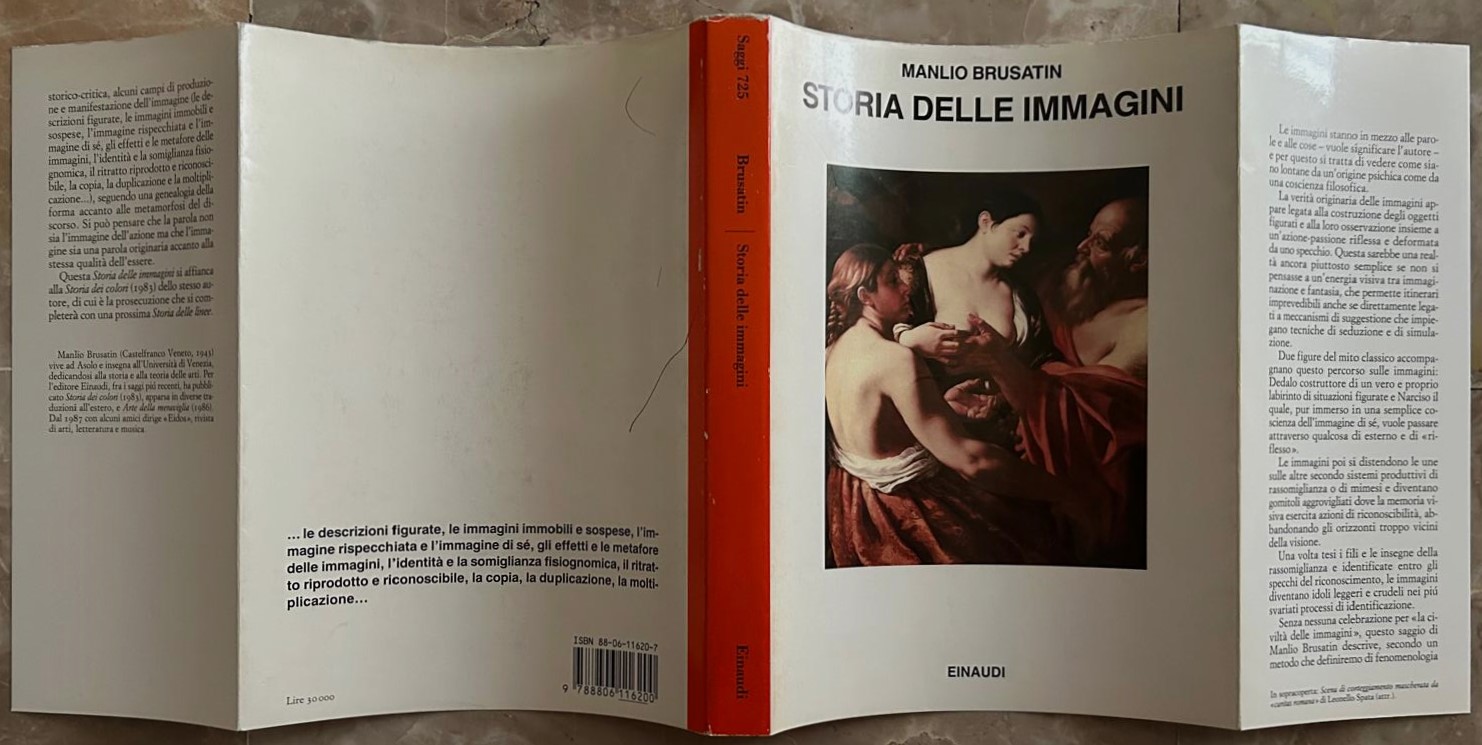 Brusatin Manlio STORIA DELLE IMMAGINI - Copertina
