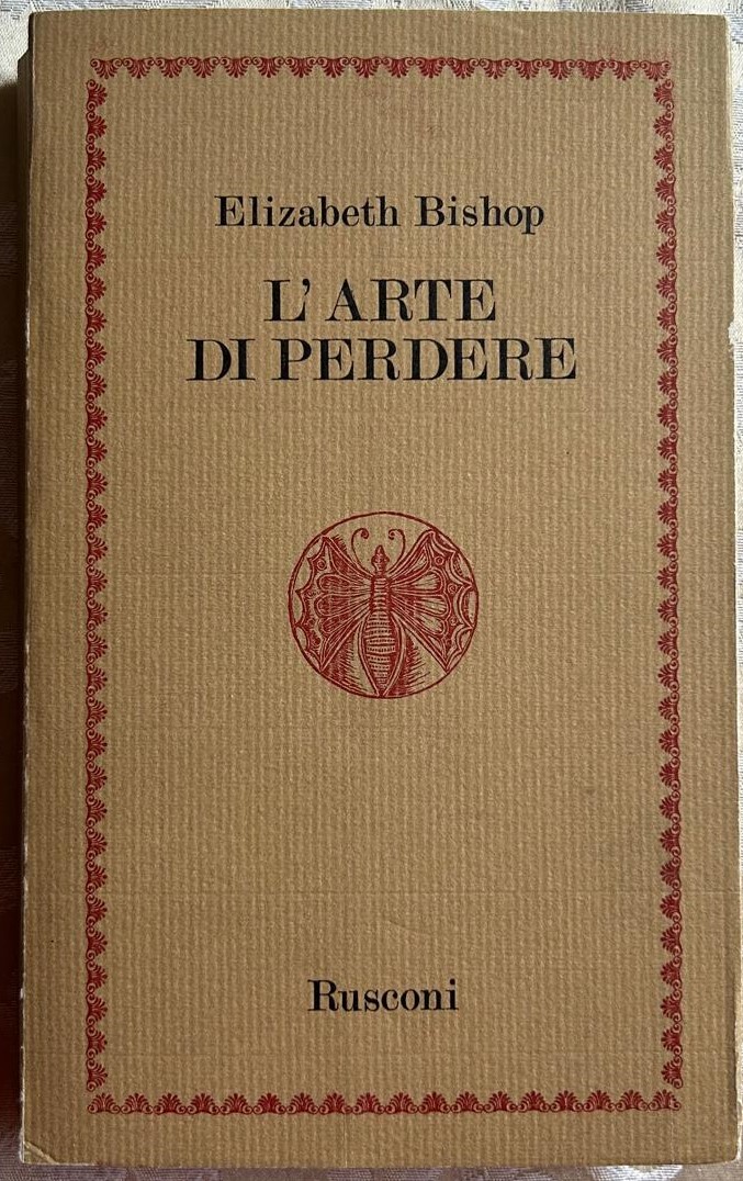 Bishop Elizabeth L'ARTE DI PERDERE. - Copertina