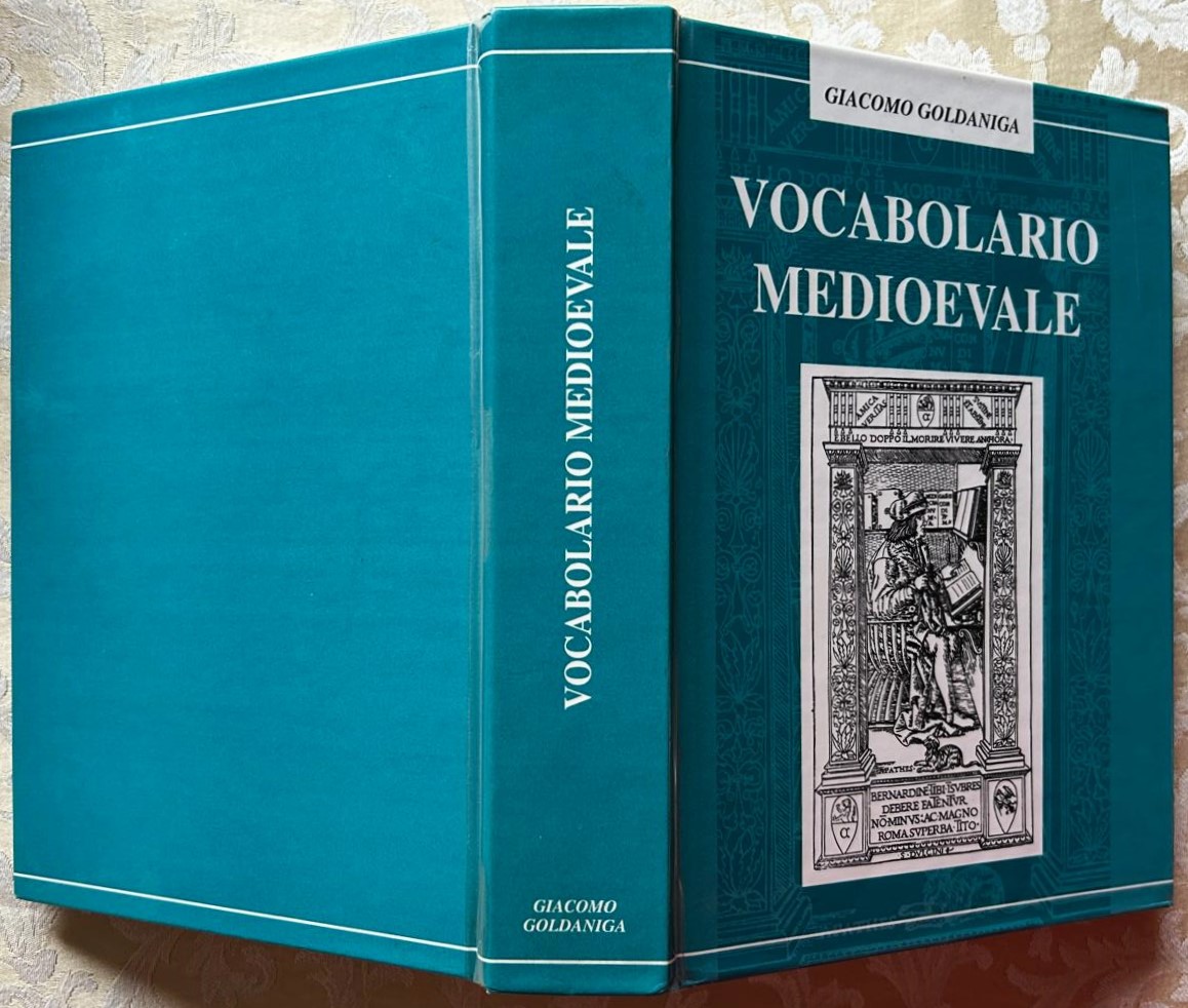 Goldaniga Giacomo VOCABOLARIO MEDIOEVALE. - Copertina