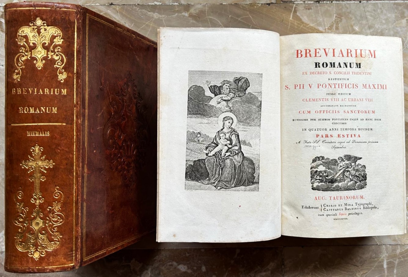  BREVIARIUM ROMANUM EX DECRETO SACROSANCTI ... - Copertina