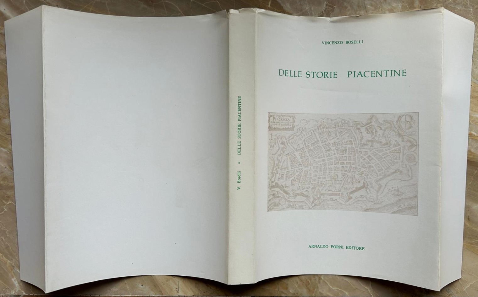 Boselli Vincenzo DELLE STORIE PIACENTINE. - Copertina