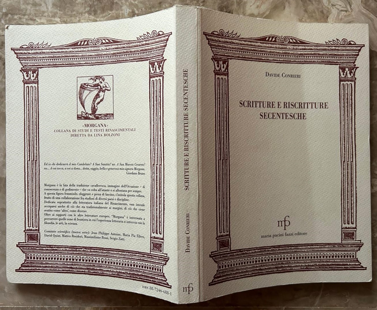 Conrieri davide SCRITTURE E RISCRITTURE ... - Copertina