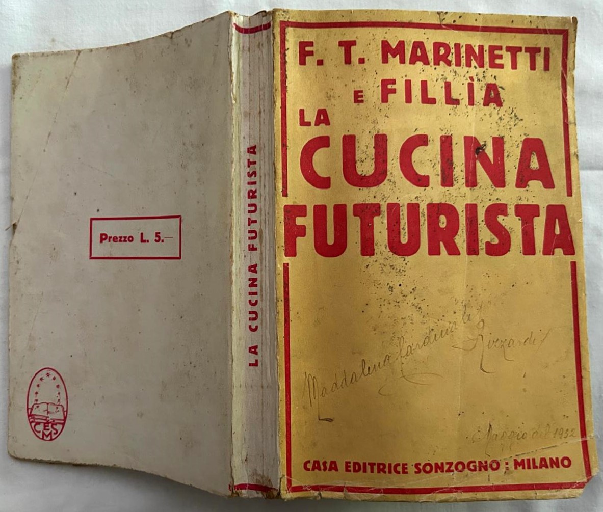 Marinetti F.T. / Fillia LA CUCINA FUTURISTA. - Copertina