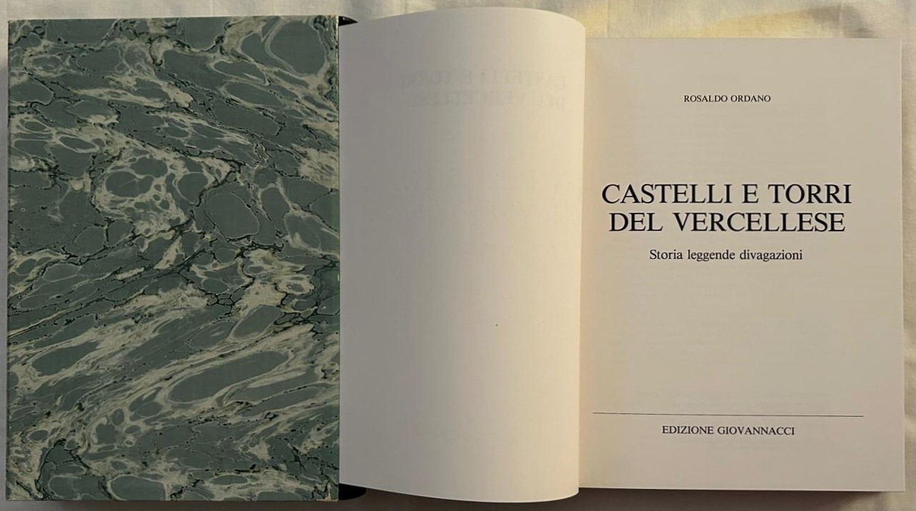 Ordano R. CASTELLI E TORRI DEL VERCELLESE. - Copertina