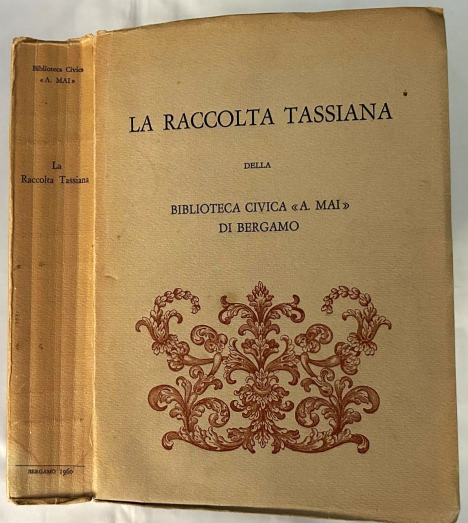  LA RACCOLTA TASSIANA DELLA BIBLIOTECA MAI DI ... - Copertina