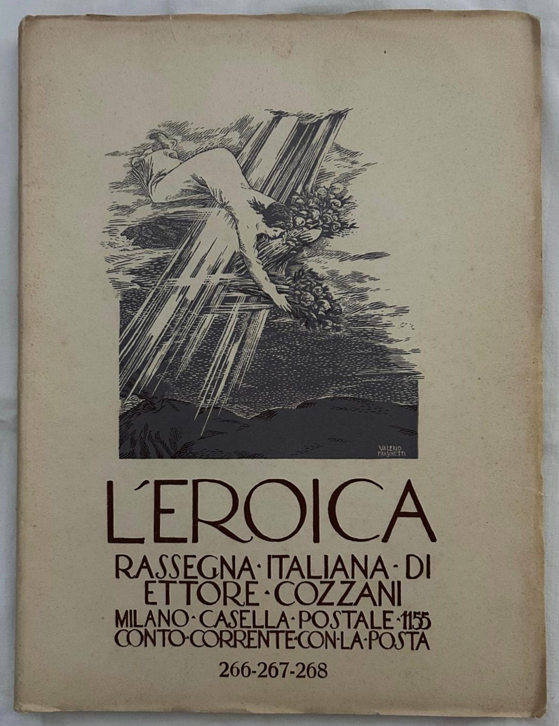 Cozzani Ettore L'EROICA. NUMERO 266 / 267 / 268. - Copertina