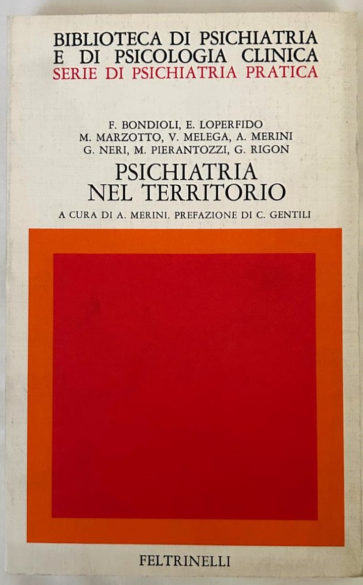 Merini A. PSICHIATRIA E TERRITORIO. RENDICONTI DI ... - Copertina