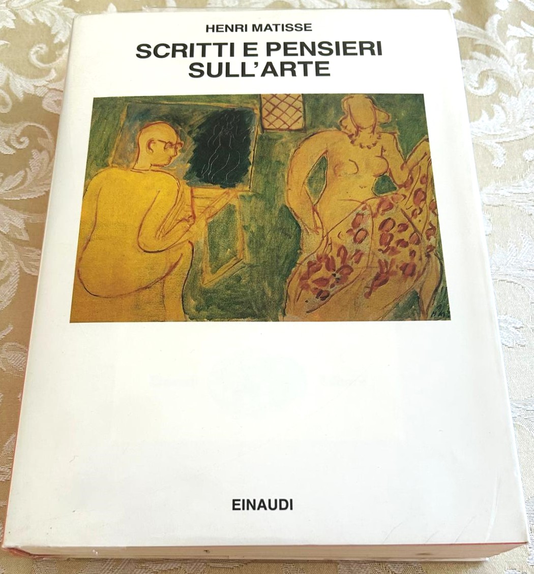 Matisse Henri SCRITTI E PENSIERI SULL'ARTE. - Copertina