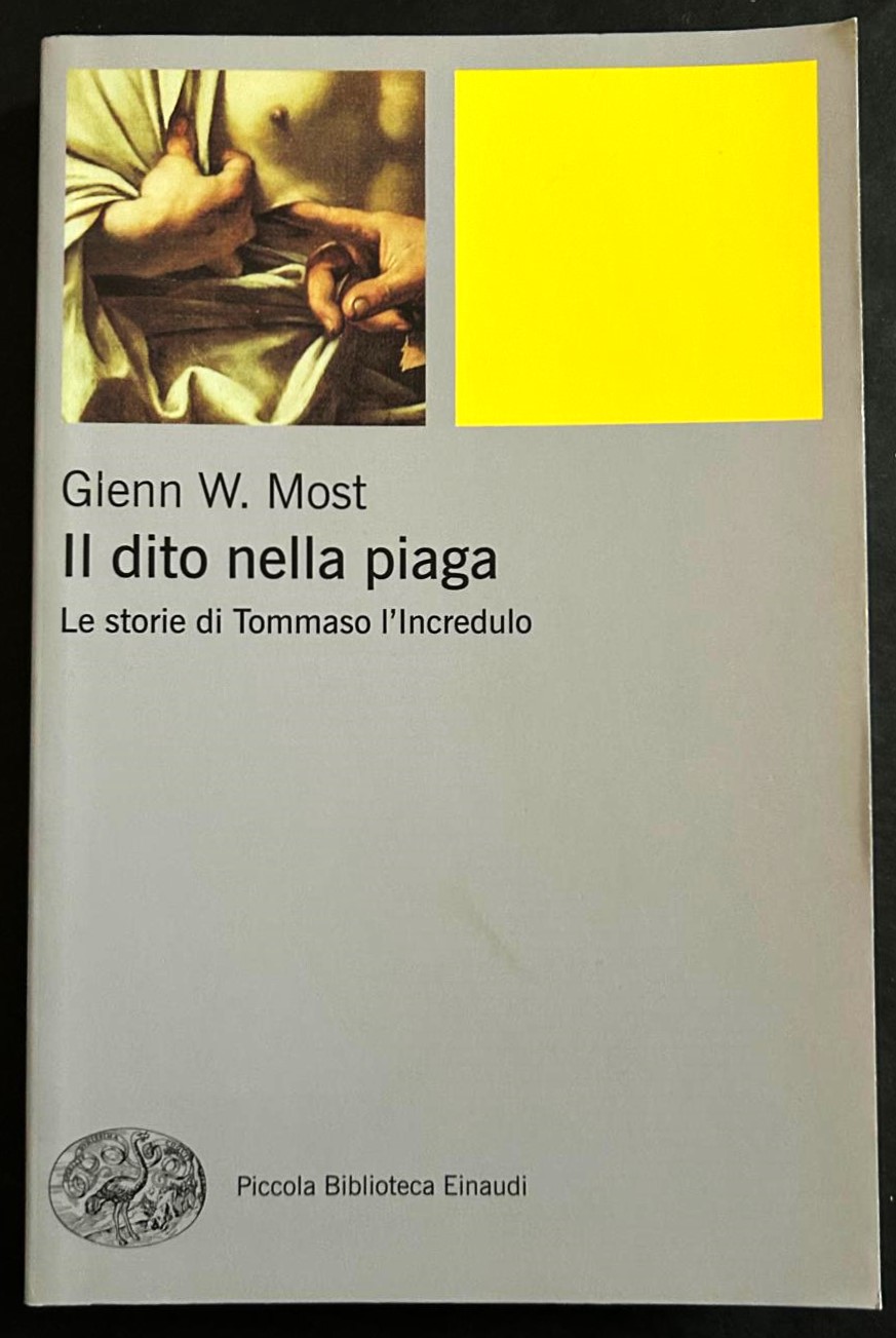 Most G. IL DITO NELLA PIAGA. LE STORIE DI TOMMASO ... - Copertina