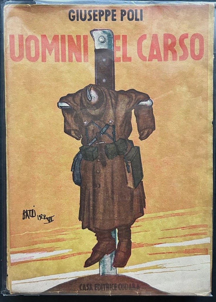Poli Giuseppe UOMINI DEL CARSO. - Copertina