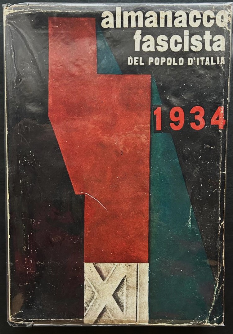  ALMANACCO FASCISTA DEL POPOLO D'ITALIA. 1934. - Copertina