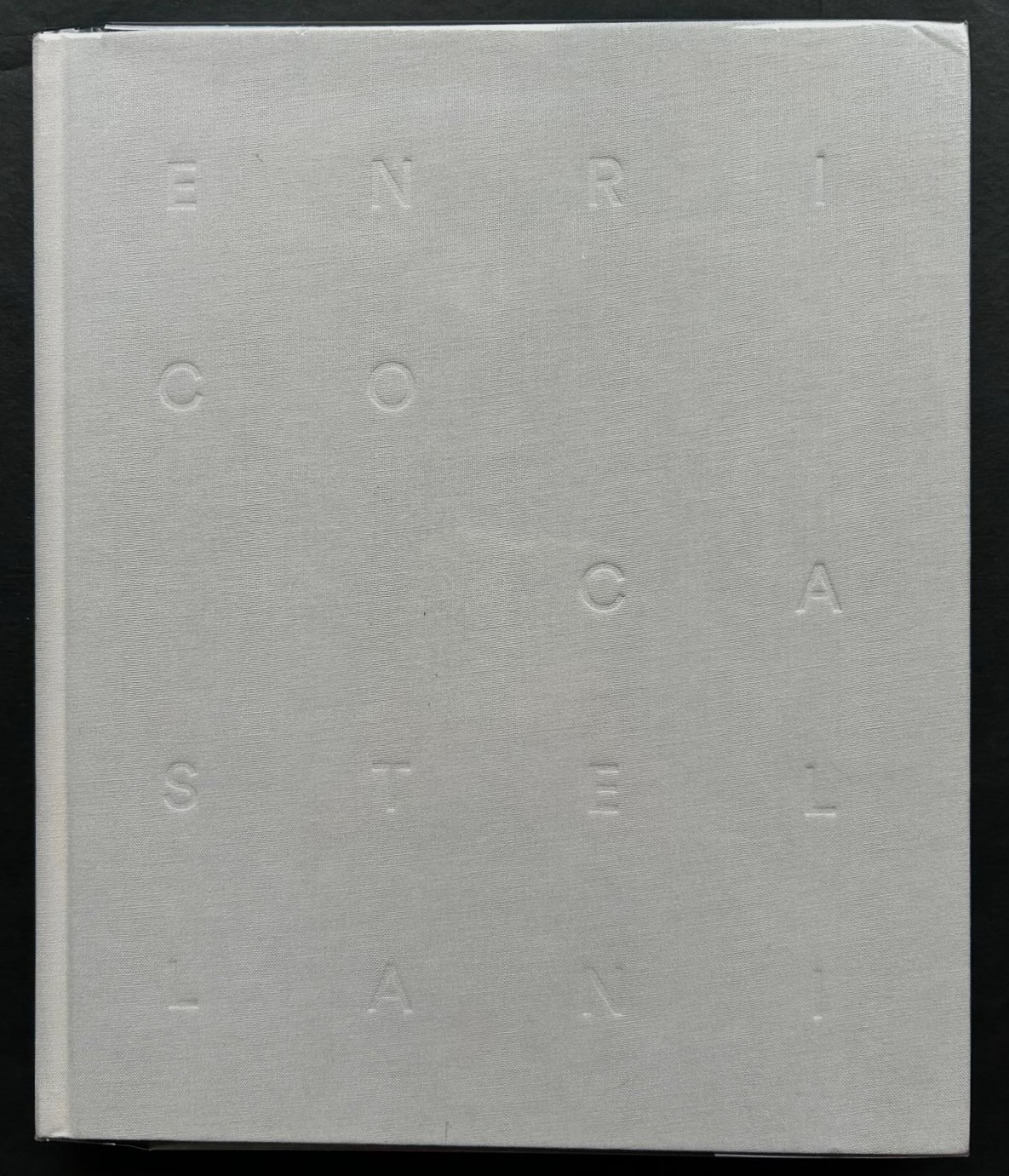  ENRICO CASTELLANI. - Copertina