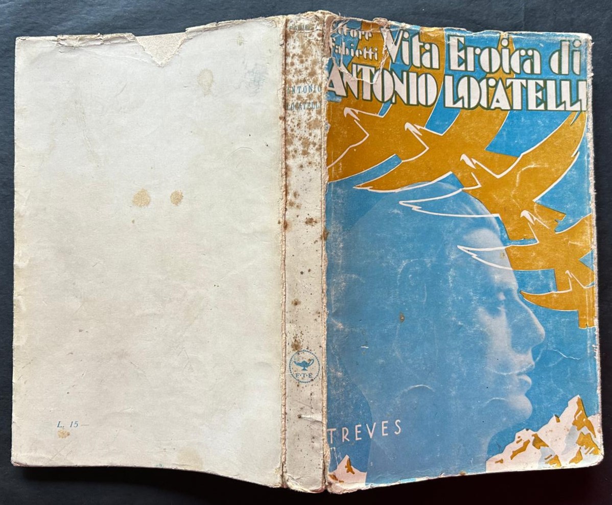 Fabietti E. VITA EROICA DI ANTONIO LOCATELLI. - Copertina