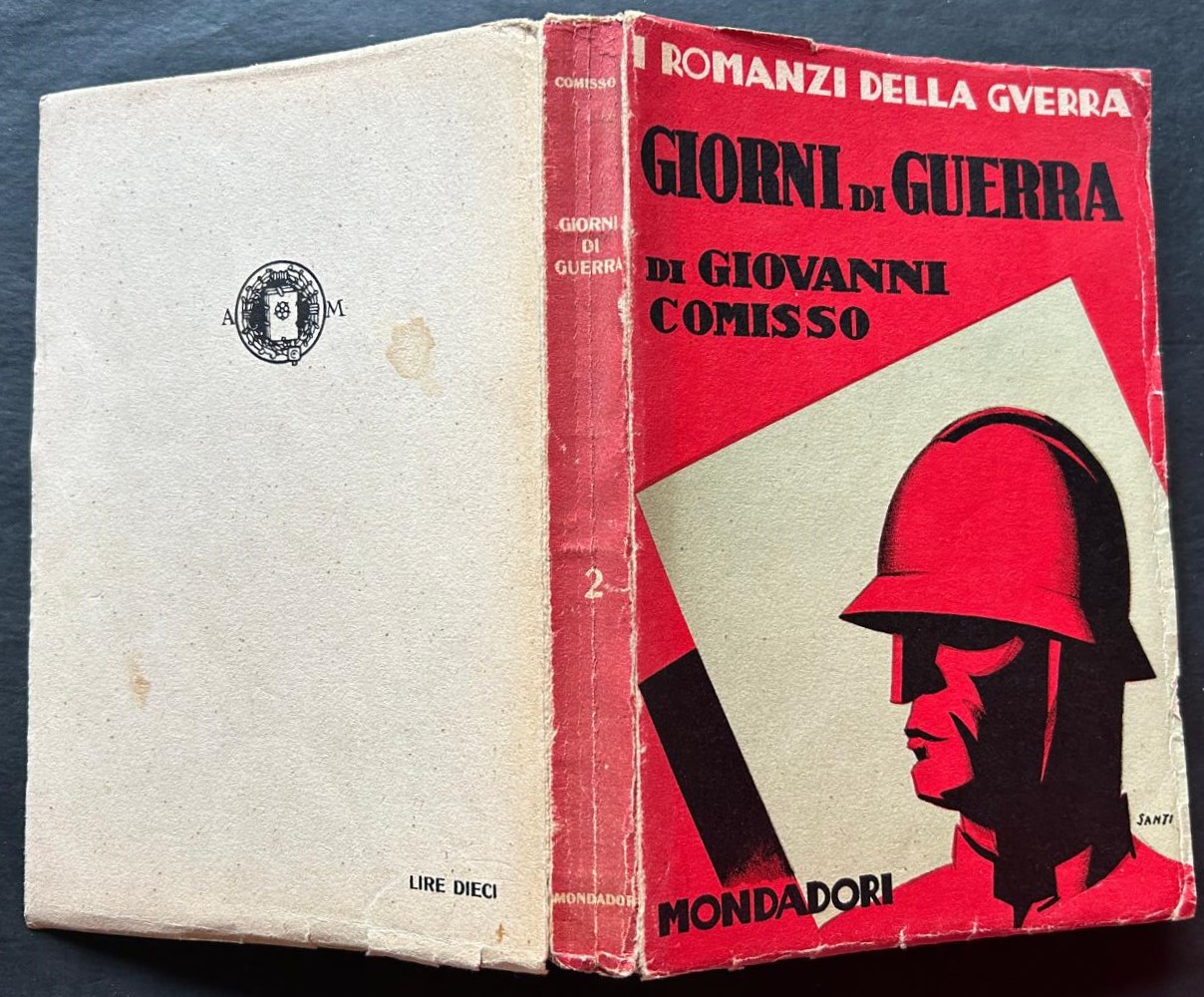 Comisso Giovanni GIORNI DI GUERRA. - Copertina